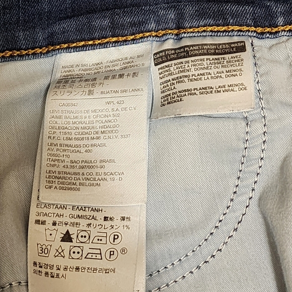 Levi's 721 Jeans Women's 29 High Rise Skinny Blue Medium Wash - Picture 8 of 10